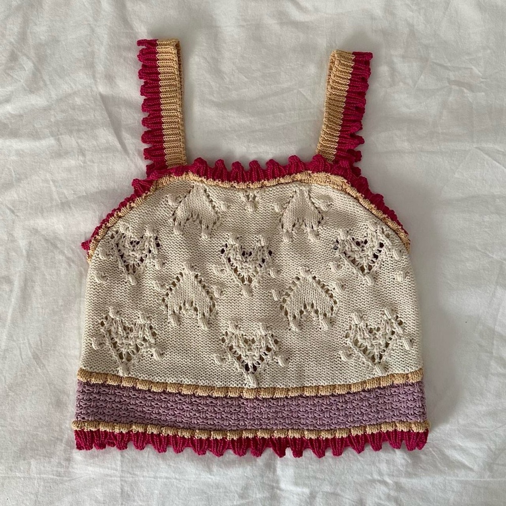 Charming Crochet Tank Top